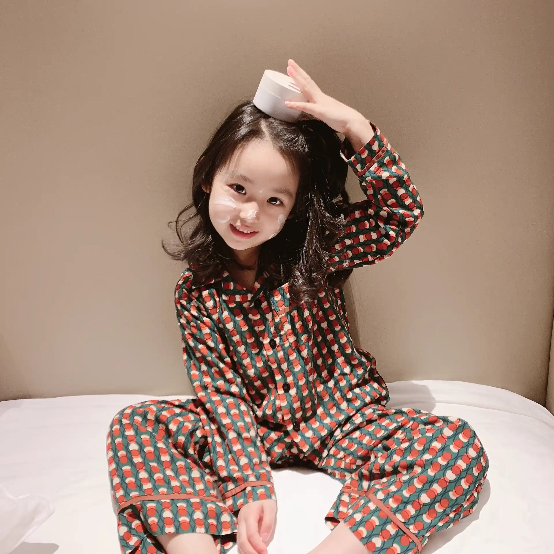 子供のホーム睡眠服秋 冬新ヨーロッパやアメリカのスタイルの綿のスーツと女の子 パジャマセット Aliexpress
