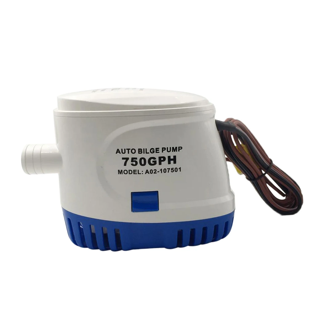Лодка Трюмный автоматический водяной насос 12v 750gph авто с Поплавковым выключателем