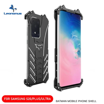 

Armor Aluminum Metal Case for Samsung S20 Plus Note 10 Plus Case Batman Shockproof Cover for Samsung Galaxy S20 S20 Ultra Shell