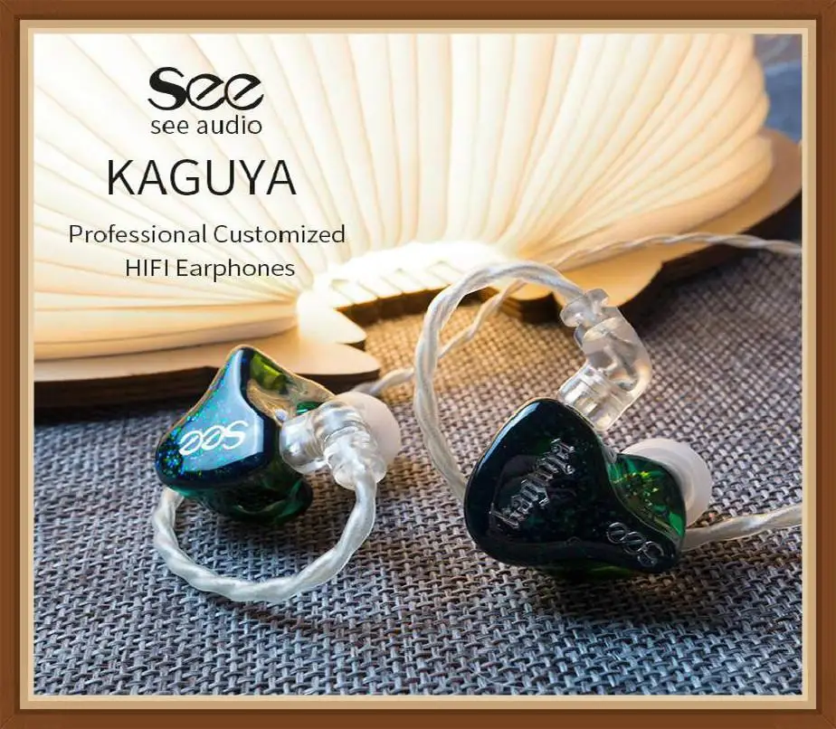 SeeAudio Kaguya 4STAX 4EST 4BA Knowles Tuning Customize HIFI Music Monitor DJ Studio ACG Audiophile Musician Earbuds Earphones