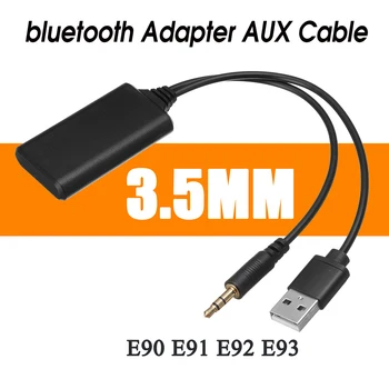 

Hot 12V Bluetooth Car Audio Adapter Radio Connection Practical Multifunction Charger Aux Cable Converting For E90 E91 E92 E93