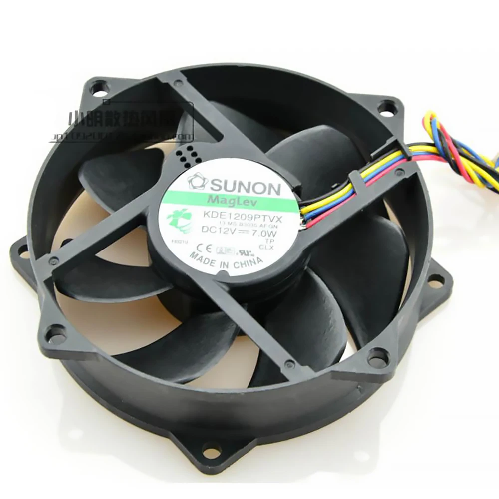 

SUNON 9CM 8CM 8025 9225 90/80mm x 25mm KDE1209PTVX Maglev Cooler Cooling Fan 12V 4.4W