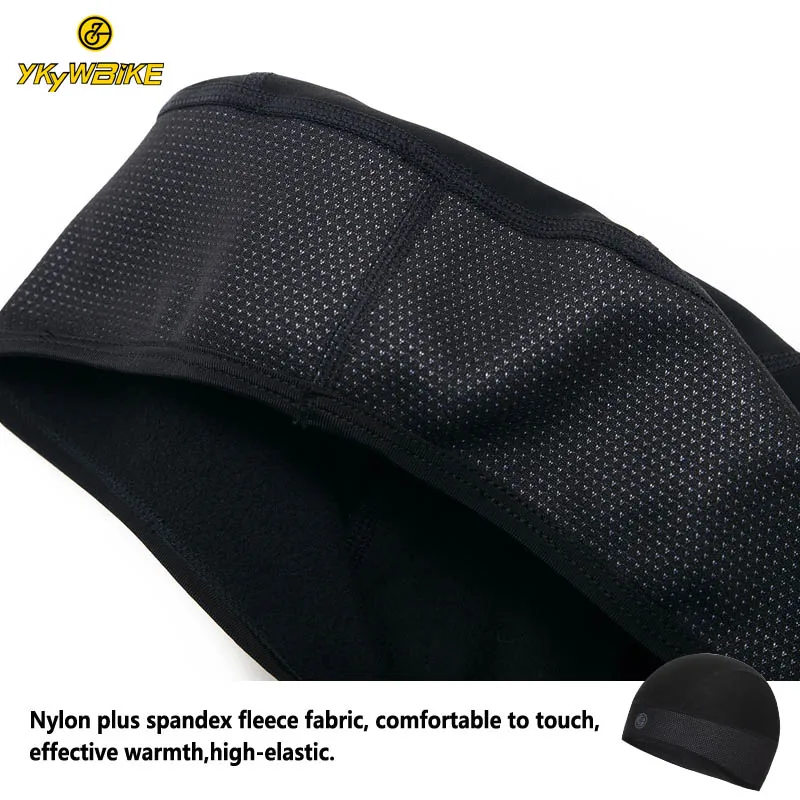 YKYWBIKE Fleece Cycling Caps Bike Hats Winter Thermal Bicycle Cap Snow Road Bicycle Hats Sports Warm 5