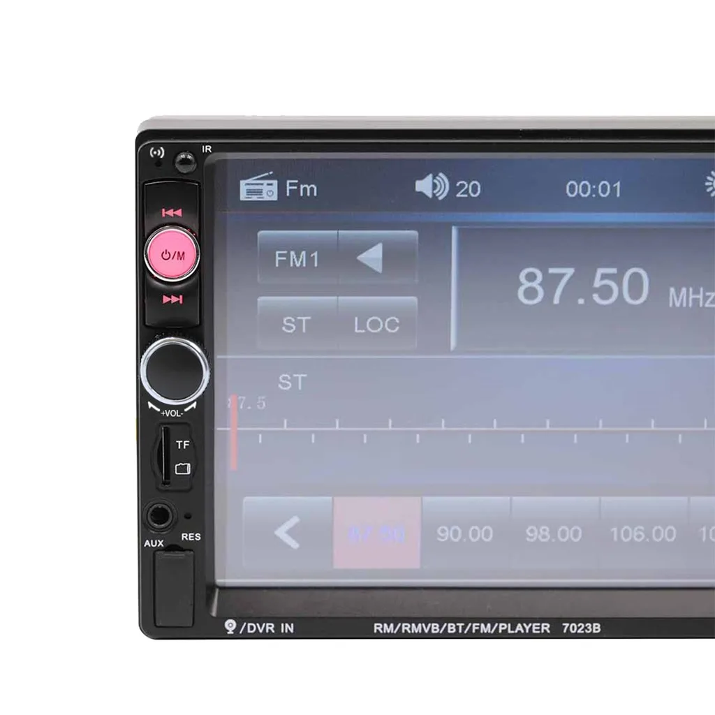 SWM-7023B Автомобильный мультимедийный аудио плеер стерео 7 дюймов экран HD MP5 BT плеер FM