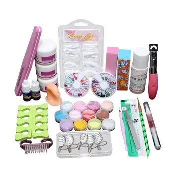 

Professional Nail Art Tool Kit Crystal Nail Set Phototherapy Nail Set