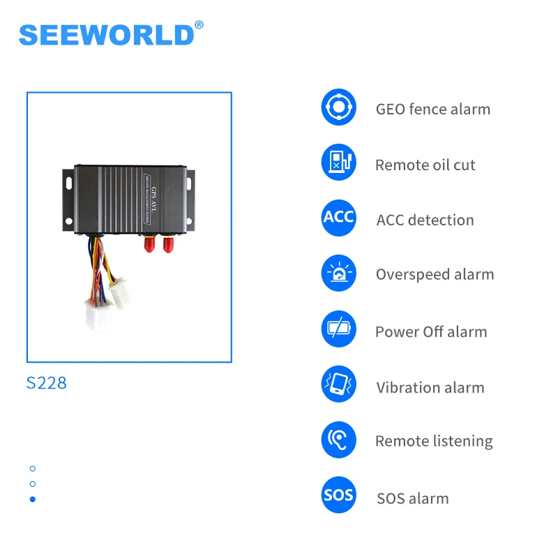 Seeworld Смарт в режиме реального времени в Android приложения в реальном времени определения местоположения tk105 gsm gps автомобиль трекер с камерой
