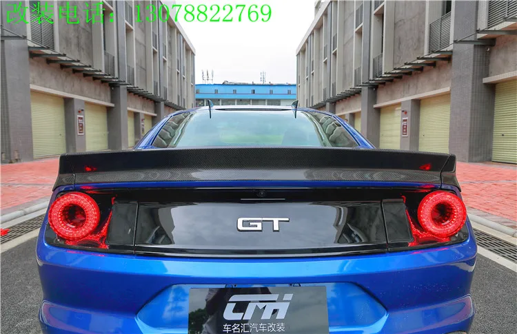 Подходит для FORD MUSTANG 15-18 5,0 GT крышка багажника, крышка багажника, замена крышки пластины