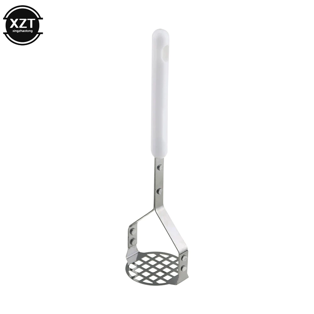 Potato Masher Stainless Steel Pressed Potato Ricer Puree Juice Maker Pusher Smooth Mashed Potatoes Crusher Fruit Kitchenware