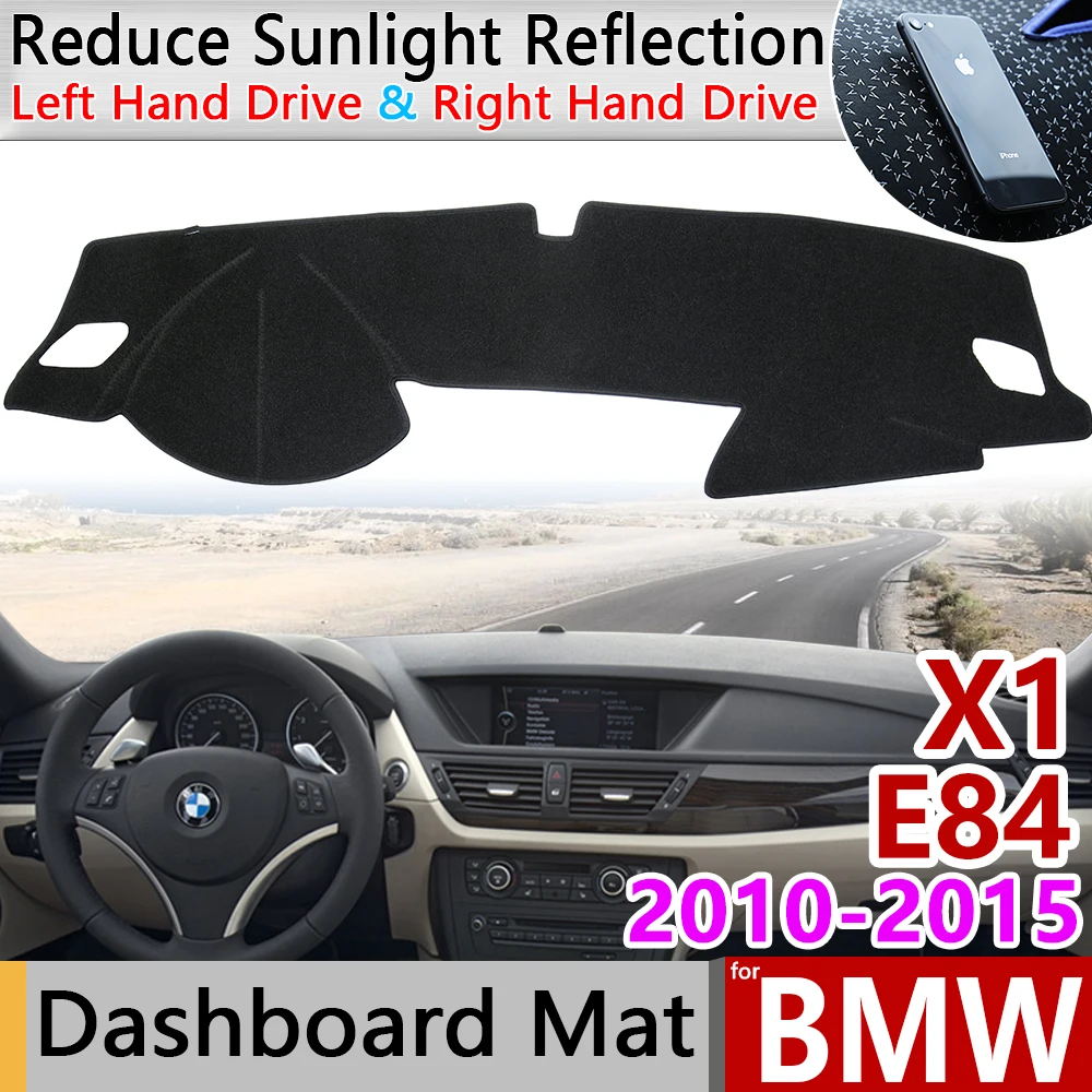 Для BMW X1 E84 2010 ~ 2015 Противоскользящий коврик на приборную панель солнцезащитный