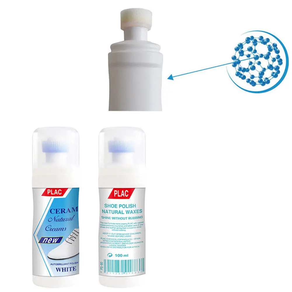 100ml Shoes Cleaner Whitener Portable High Performance Premium Renew for  Canvas Shoes Basketball Shoes Clean decontaminate