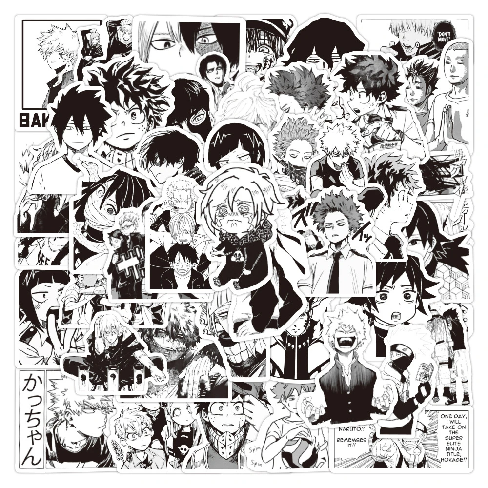 My Hero Academia Noir Et Blanc