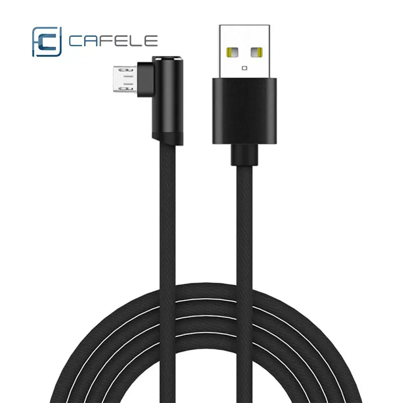 Кабель Micro-Usb 2.4A быстрое зарядное устройство локоть 1,8 м Usb кабели для Xiaomi Mi9 Mi8 Redmi Note 7 huawei Glory samsung OPPO VIVO оборудование