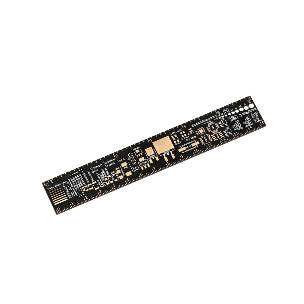 15 см 20 25 Многофункциональный PCB линейка измерительный инструмент резистор