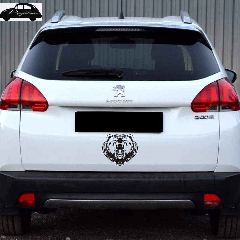 Pegatina Hunt Bear Decal Hunting Club Sticker Hollow Sticker Hunter Car Window Vinyl Decal Funny Poster Motorcycle