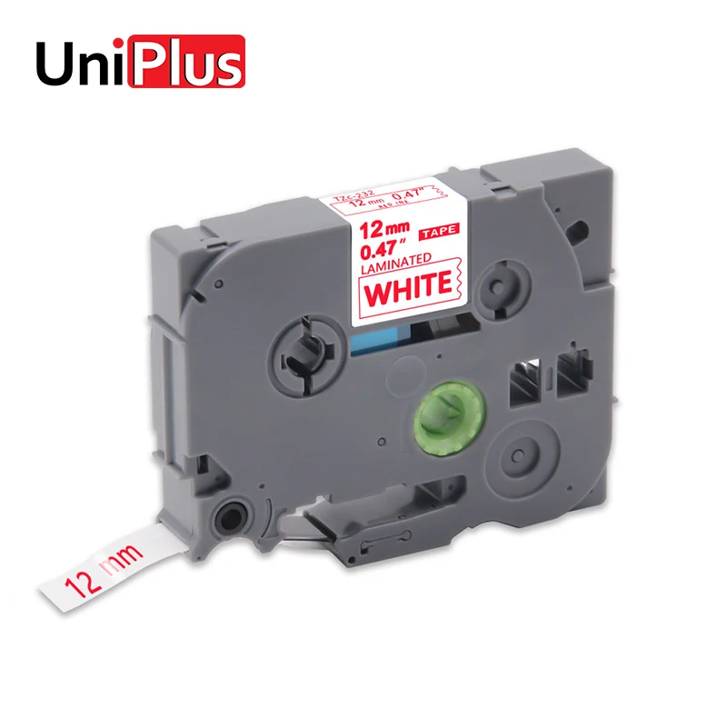 Устройство для изготовления этикеток UniPlus TZe 232 TZE232 принтера Brother P touch Cube красные