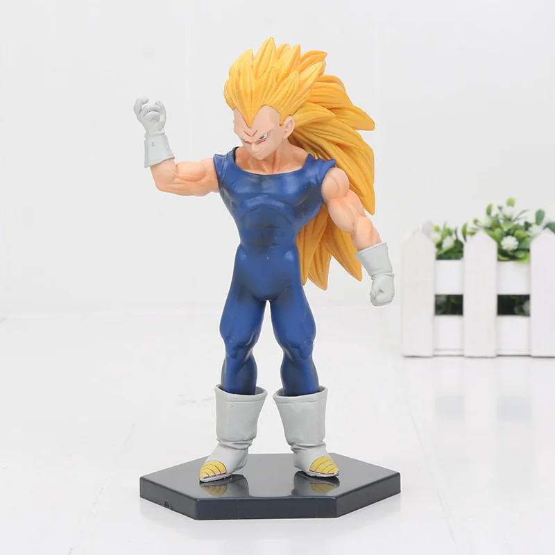Небесно-голубой Dragon Ball Z Super Saiyan Son Gohan Goku фигурка стрекозы фигурка трусы Вегета Чичи лазурит фигурка freeza телефон игрушки с ремешком - Цвет: Небесно-голубой