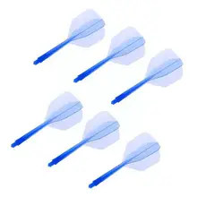3 Pcs Screw Soft Darts Transparent Darts Tail Anti-fall Accessories Anti-falling Leaf Plastic Durable Professional Darts Sh J1w1