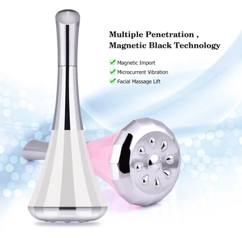 

Women Ultrasonic Facial Importer Microcurrent Vibration Face Massage Importer Anti Wrinkle Skin Rejuvenation Face Skin Care Tool
