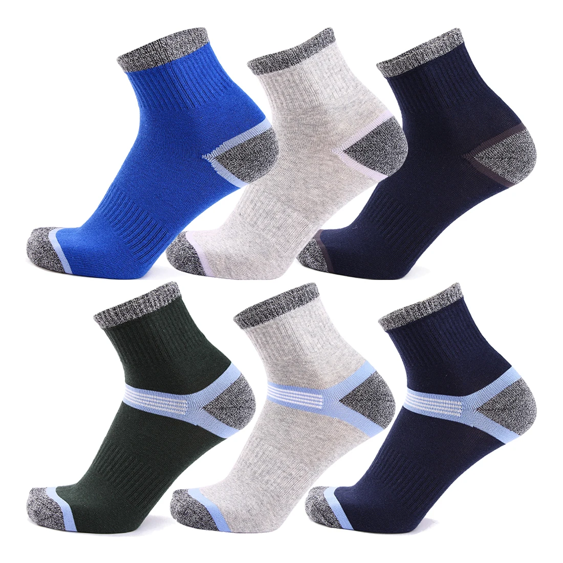 

3 Pairs Men Male Outdoor Athletic Sport Running Cycling Socks Set Football Basketball Hiking Trekking Socks calcetines Man Women