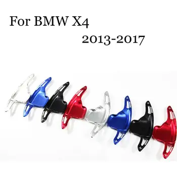

2pcs Blade-Aluminum-Steering-Wheel-Shift-Paddle-Shifter-Extension-For-BMW-X4-2014-17