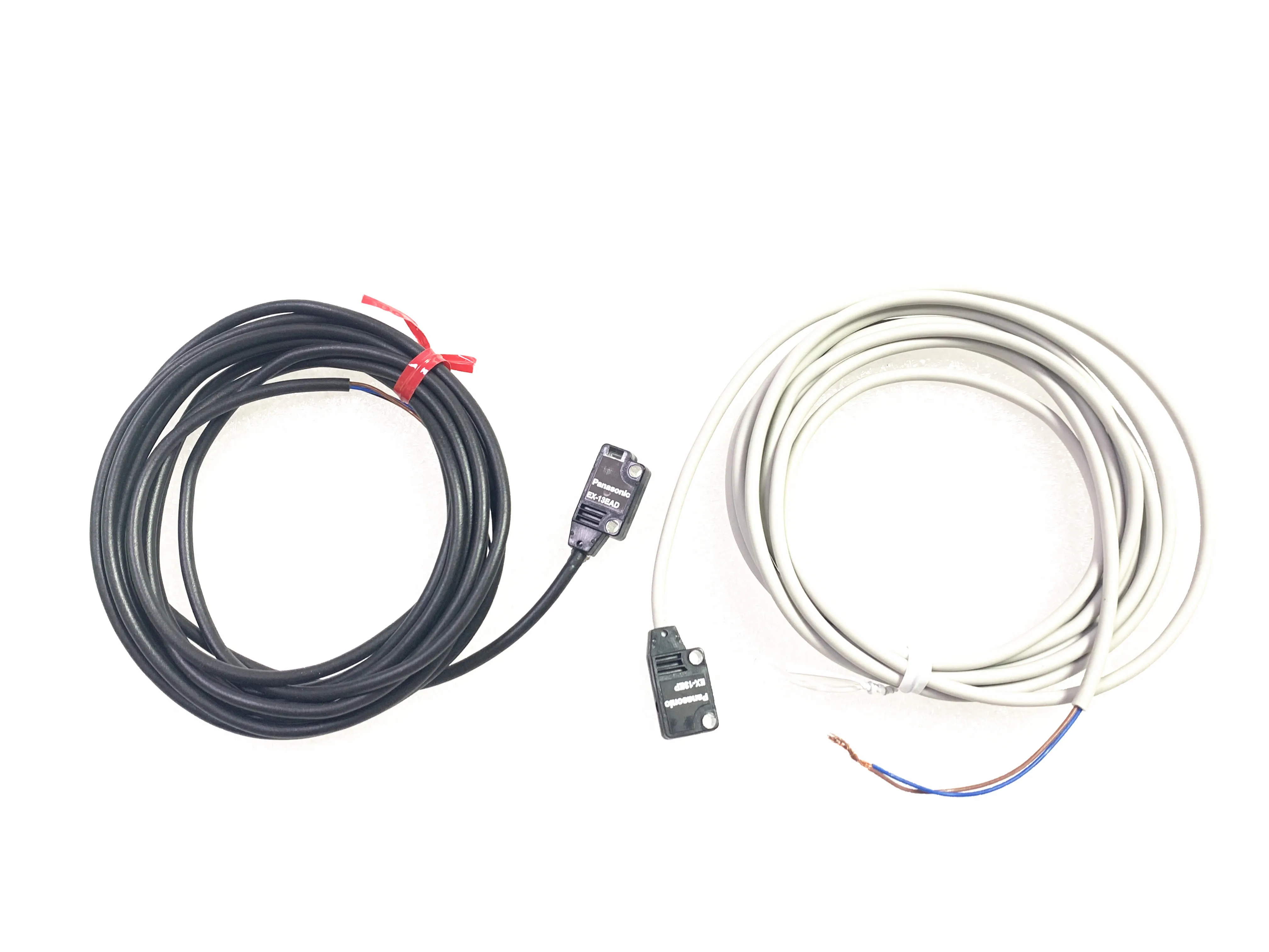EX-13EA = EX-13EP + EX-13EAD Sensor, Photoelectric, Ultra-Slim, NPN Output, Side Sensing, 500mm, Light-ON UEX13EA