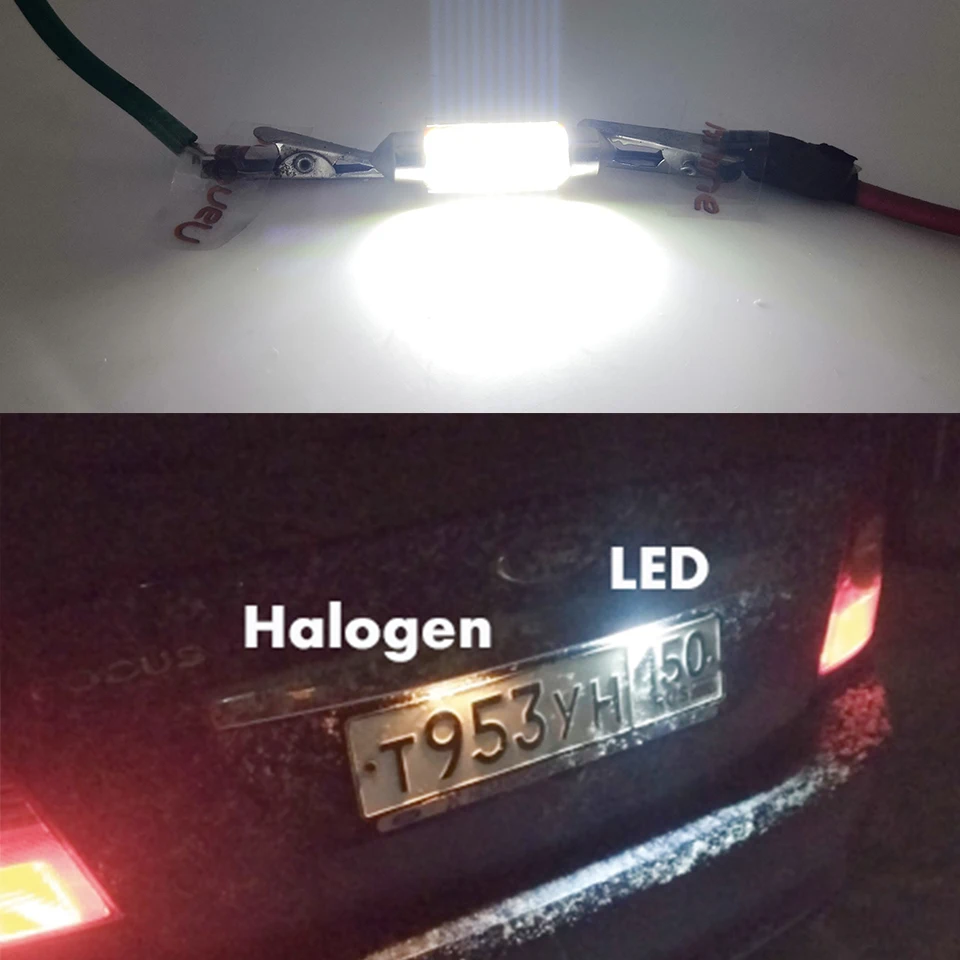 1x супер яркий 4020 SMD C5W C10W купола автомобиля СИД светильник автомобильный фестонный интерьера настольная лампа лампы 31 мм, 36 мм/39 мм/41 мм 6000k белый 12v