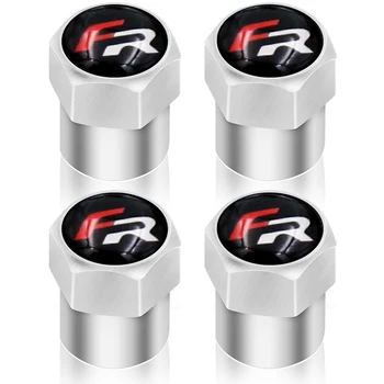 

4pcs Car Styling Auto Sticker Caps Case For Seat leon FR Ibiza Altea Exeo Formula Racing Car-Styling Car Badge Auto Accessories