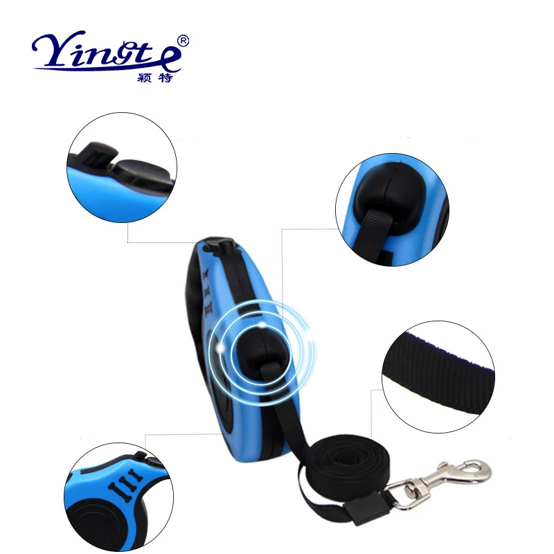 Pet Retractable Dog Leash Automatic Flexible Dogs Puppy Cats Kitten Traction Rope Pet poop bag Pet dog bowl Pet Dog walking suit