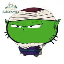 EARLFAMILY 13cm x 13cm Dragon Ball Meng Bik JDM Car Sticker Cartoon Oem Glue Sticker Polyethylene Sunscreen Waterproof Decals