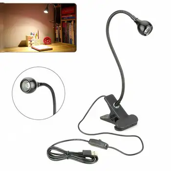 

Usb Table Lamp Night Light Clip Lamp Eye Protection Reading Hose table light desk lamp a