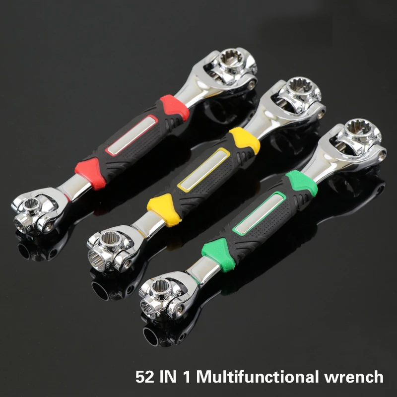 

socket torque wrench set magic grip tool universal Multifunctional hex spanner multitools bicicleta tools 1/4 5/16 3/8 7/16 1/2