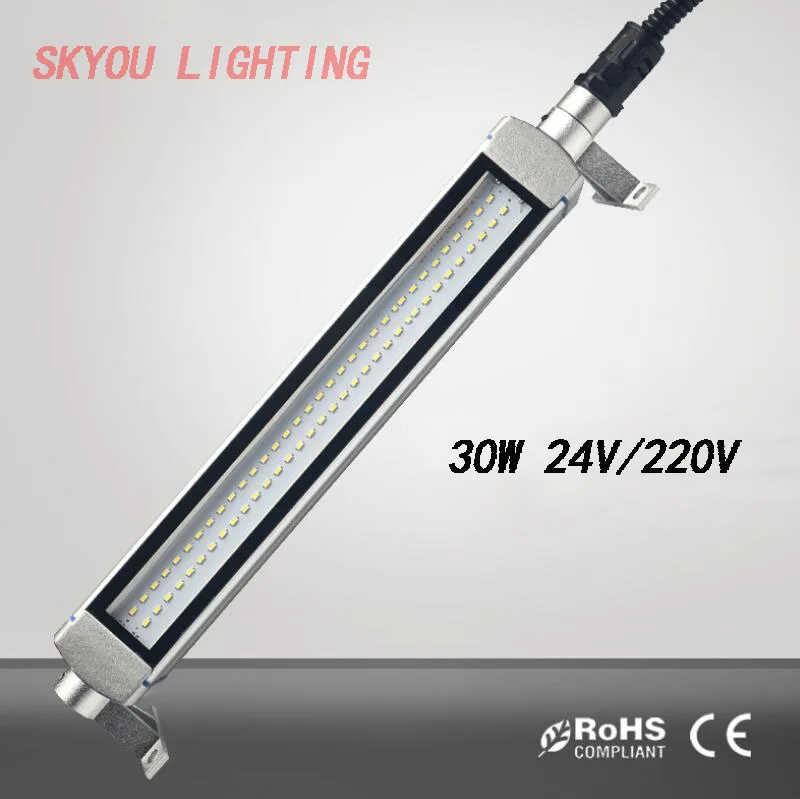 

30W/24V/220V LED CNC machine tool lamp explosion-proof,grease proofing milling machine punch special-purpose lamps.freeshipping