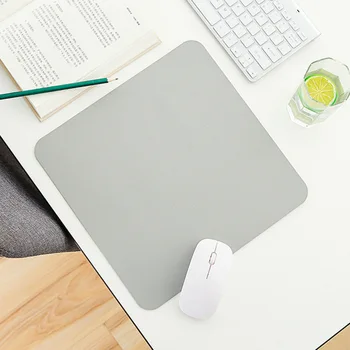 

Pu Leather Mouse Pad Solid Color Simple Table Mat Anti-Slip Waterproof Antifouling