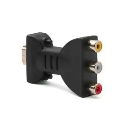 HDMI Male-3 RCA видео и аудио адаптер Plug-and-Play компонентный Конвертер Разъем для HDTV dvd-проектор