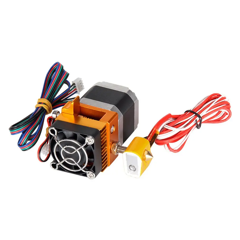 Высокое качество 12 В MK9 экструдер комплект 3d принтер набор с термистор трубки сопла Вентилятор охлаждения для Makerbot DIY модели