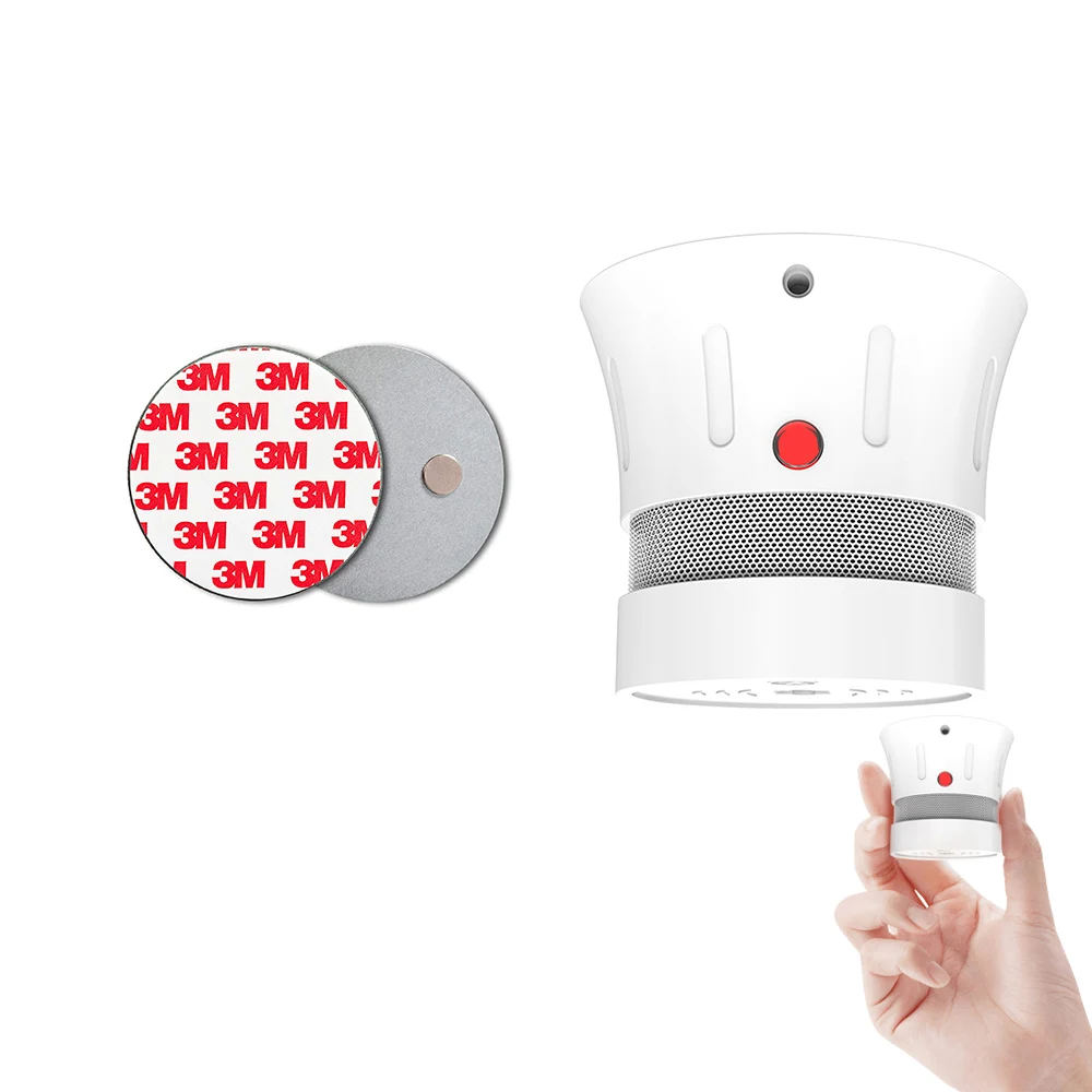 Smoke Detector Magnet Holder Smoke Sensor Magnet Detector Sensor Magnet Fire Alarm Detector Magnet Sticker without Screws