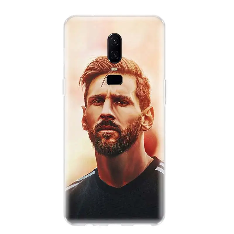 TW154-4 Чехол для телефона Lionel Messi, чехол для OnePlus 1+ 7 Pro 7t 6 6T 5 5T 3 T, художественный подарок с рисунком, индивидуальные чехлы - Цвет: TW154-4