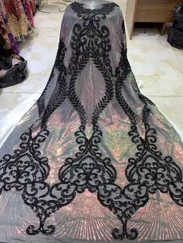 

top quality CiCi-8.9809 french lace fabric african lace fabric with embroidery mesh tulle fabric