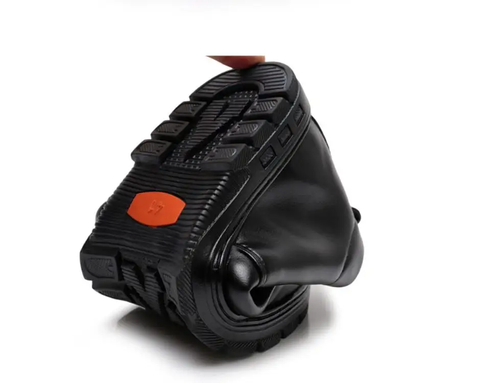 Новинка года; зимние ботинки в винтажном стиле; Stijl Laarzen Mannen safty Schoenen Mode; теплые ботинки; botas Hombre bots Mannen
