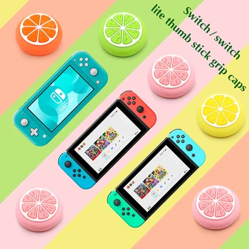 

Nintend Switch Analog Caps Joy-con Button Protect Case Thum Grip Cover With Fruit Design For NS Swicth & Switch Lite Controller