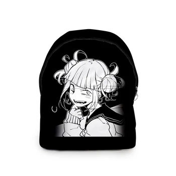 

HAWSON Printing Pattern Girls Shoulders Backpacks Soft Oxford Waterproof Student School Backpacks My Hero-Academia Cartoon Bags