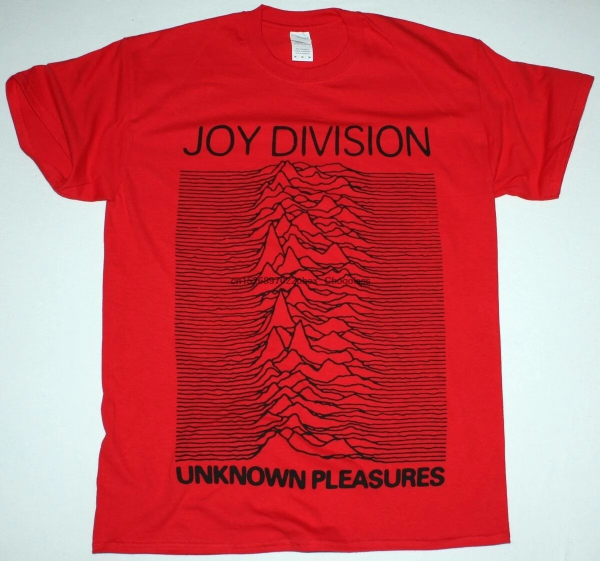 Мужская красная футболка JOY DIVISION UNKNOWN приятности POST PUNK BAUHAUS Ян Кертис |