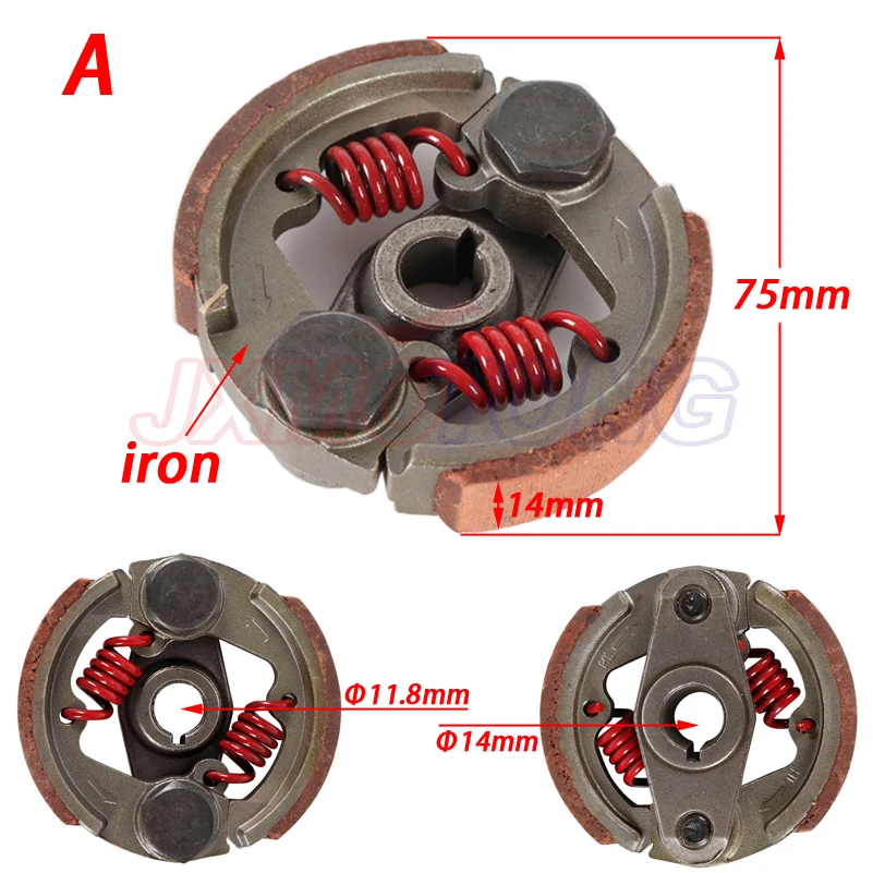 Enhanced Minimoto Centrifugal Clutch for 2-Stroke Engines - Alloy Racing Performance Part