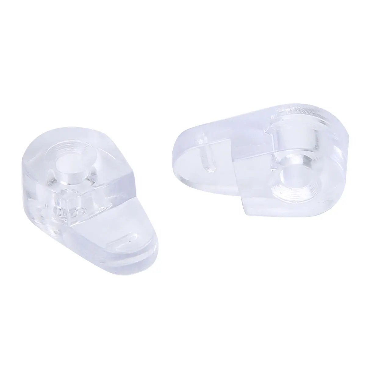 espelho Fix Clips para gabinete, porta, janela, vestir Hardware, 100pcs