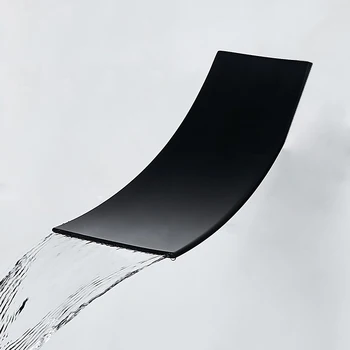 

becola waterfall and rainfall shower head concealed brass bathroom square shower heads faucet LT-304B