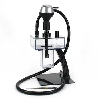 

16'' Acrylic Hookah Modern Geometric Shisha Bong Portable Smoking Hookah