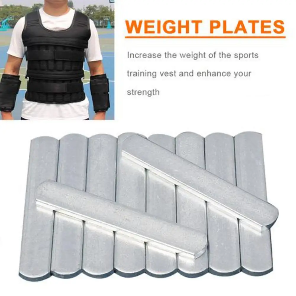 

Stainless Steel Running Vest Thin Steel For Adjustable Weighted Vest Training Load Bearing Training Boxing Training Waistcoat 4