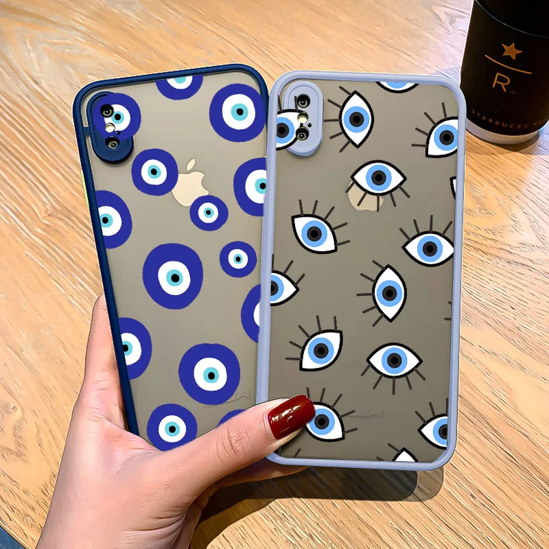 Lucky Eye niebieskie oko zła drukuj twardy futerał na telefon dla iPhone SE2020 12 13 mini 11 Pro Max XR X XS MAX 7 8 6s Plus odporna na wstrząsy okładka 2 Lucky Eye niebieskie oko zła drukuj twardy futerał na telefon dla iPhone SE2020 12 13 mini 11 Pro Max XR X XS MAX 7 8 6s Plus odporna na wstrząsy okładka 2