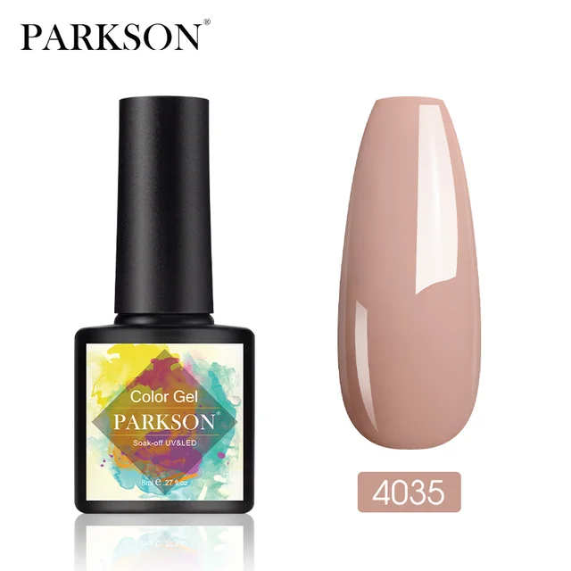 Parkson No Wipe Top Coat Base Coat Nail Gel polish Design Enhancer Varnish Semi Permanent Soak Off UV LED Nail Art Tool 4035