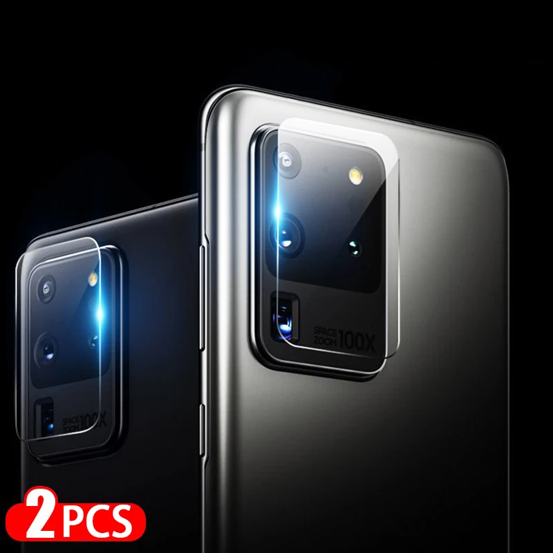 Закаленное защитное стекло для объектива камеры 2 шт. Samsung Galaxy S10 Lite S10e S20 Ultra Note 10 Plus